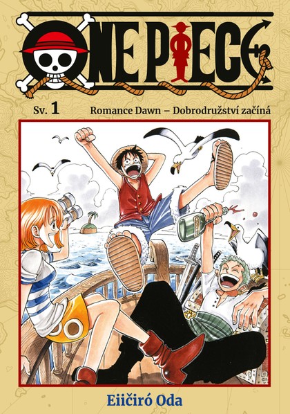 Obálka knihy One Piece 01