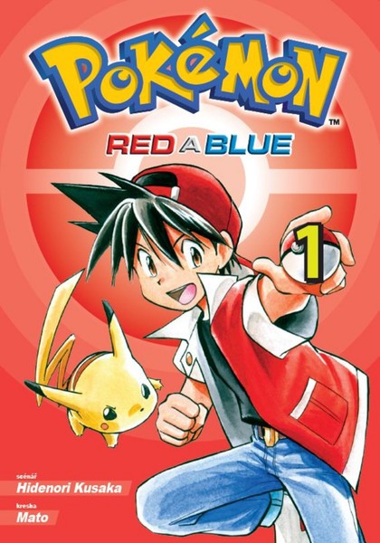 Obálka knihy Pokémon 01: Red a Blue